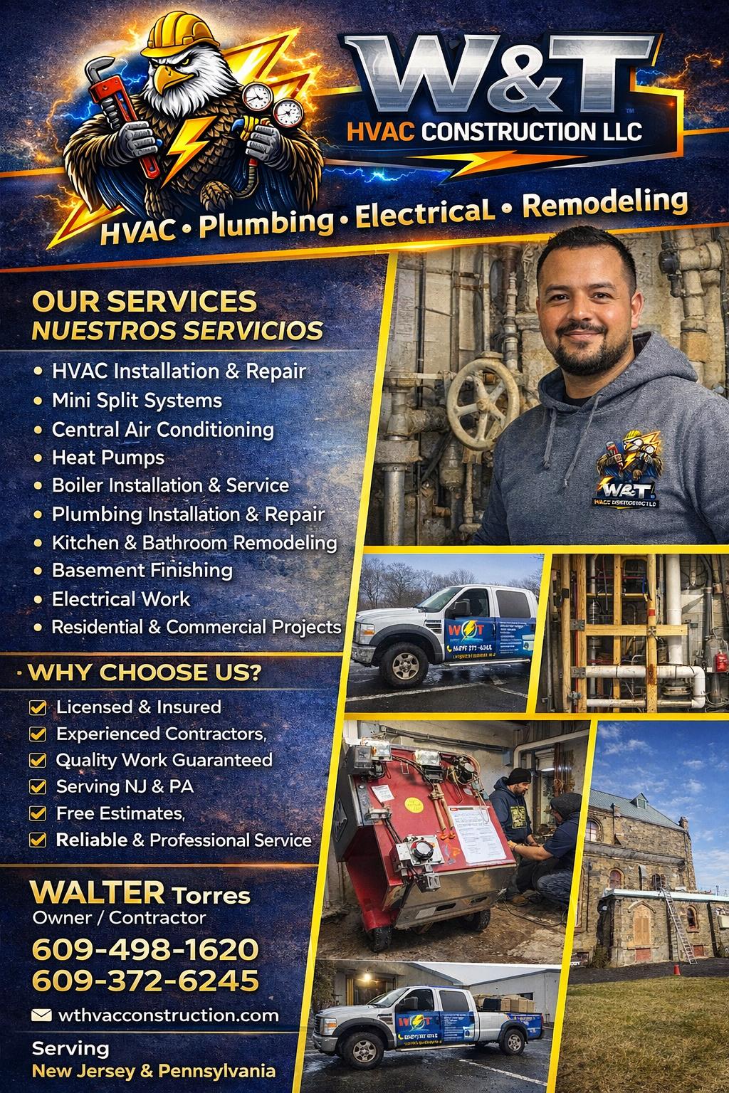 HVAC Plumbing Electrical Remodeling